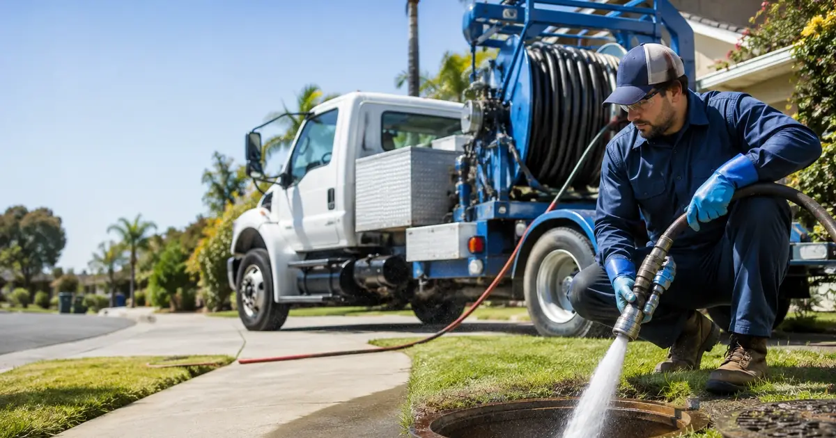 Hydro jet sewer cleaning Chowchilla