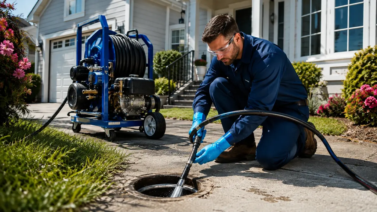 Residential Hydro Jet Drain Cleaning in Chowchilla